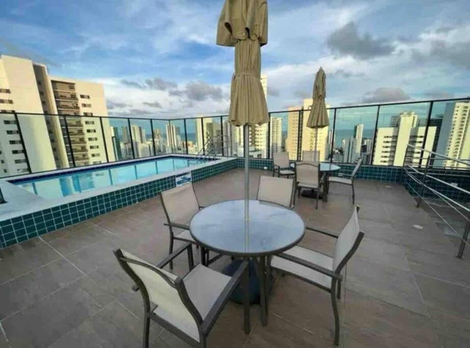 02 Flat Golden Home Boa Viagem ريسيفي المظهر الخارجي الصورة